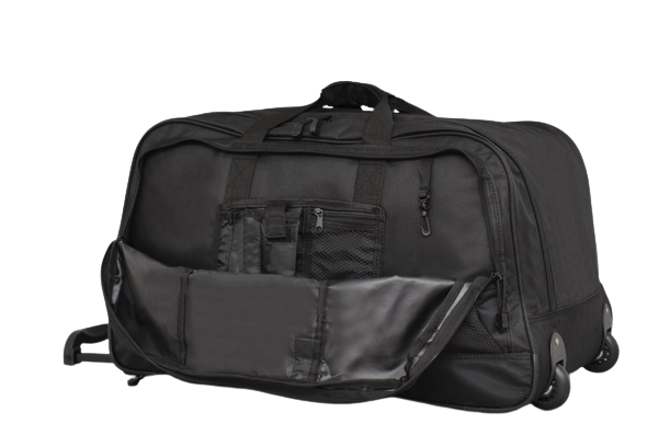 GEANTĂ NEAGRĂ ROBUSTĂ CU ROȚI 64x36x35 SM