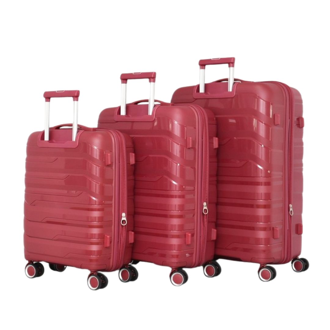 Set-3-valize-din-polipropilena-pentru-bagaje-burgundia