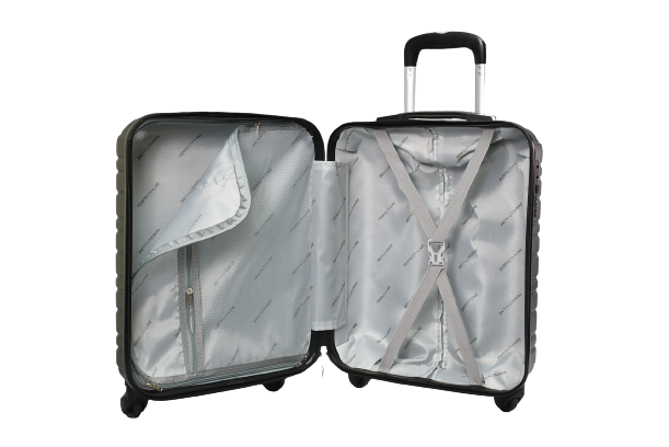 VALIZĂ, TROLER CABINA AVION 55X40X20 CM.