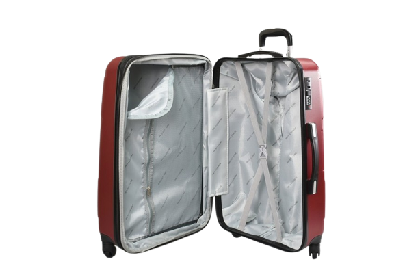 TROLER DE VOIAJ MARE CU FLOARE 77 CM