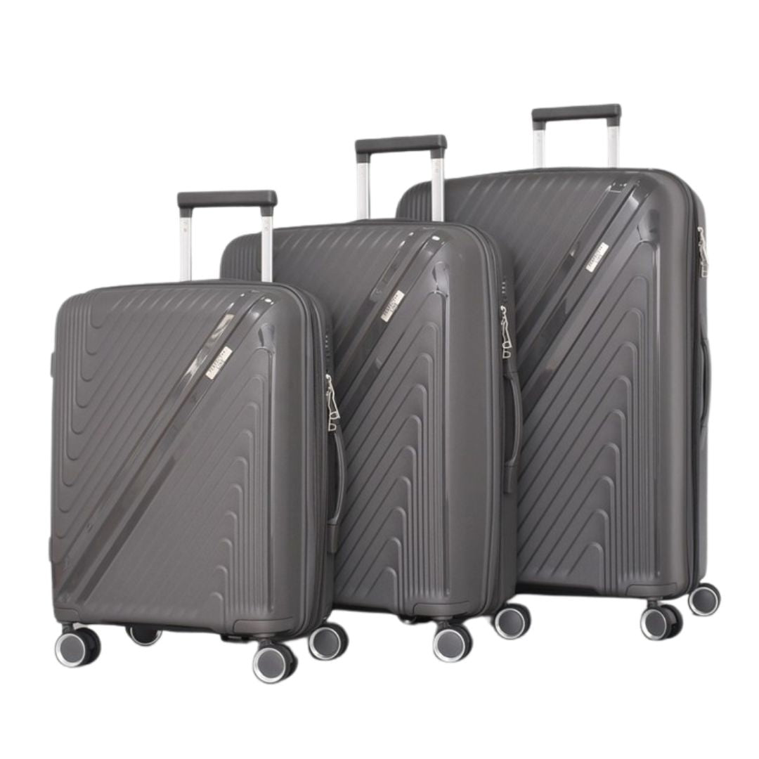 SET DE 3 TROLERE RIGIDE DIN POLIPROPILENĂ