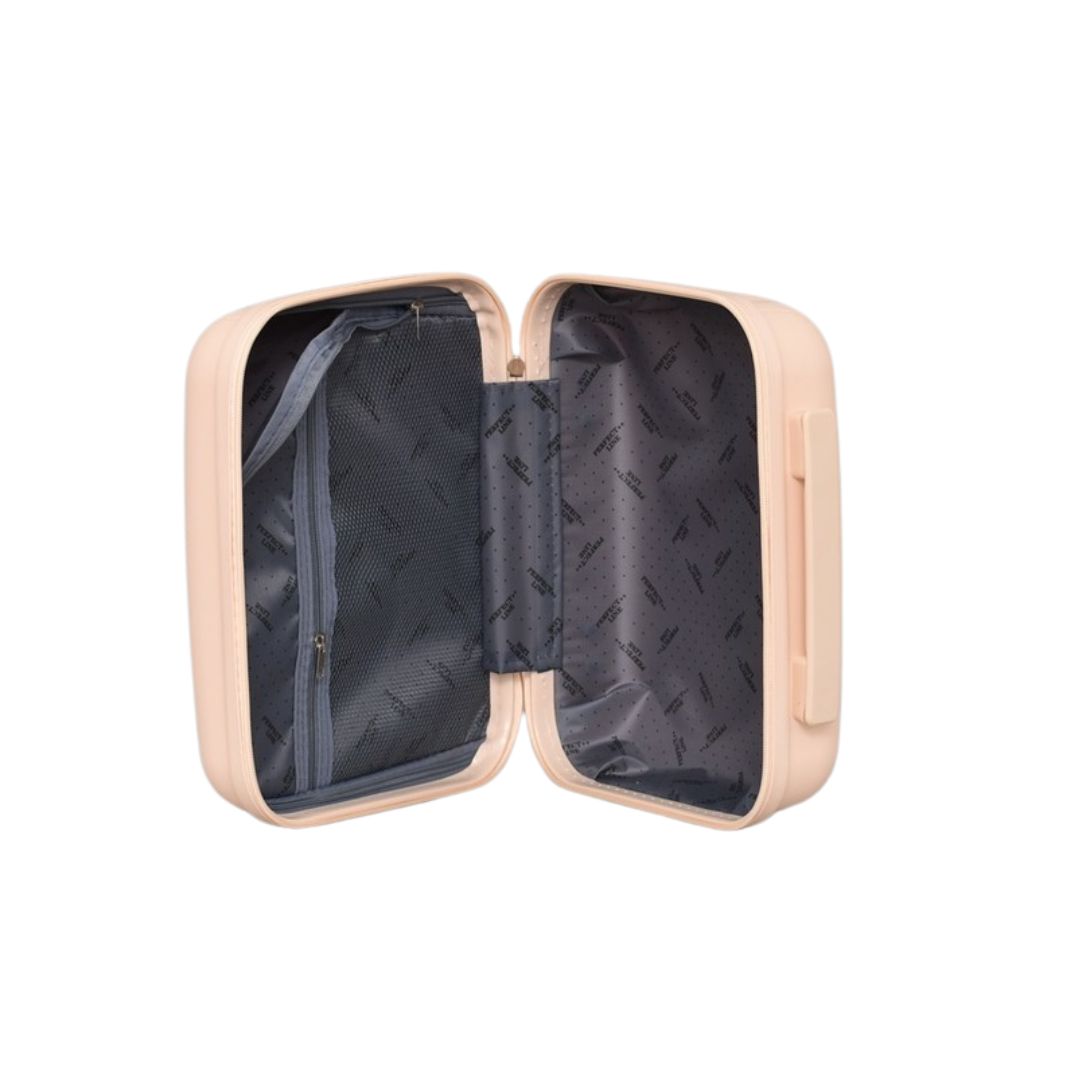 SET DE 3 TROLERE RIGIDE DIN POLIPROPILENĂ CU GEANTĂ