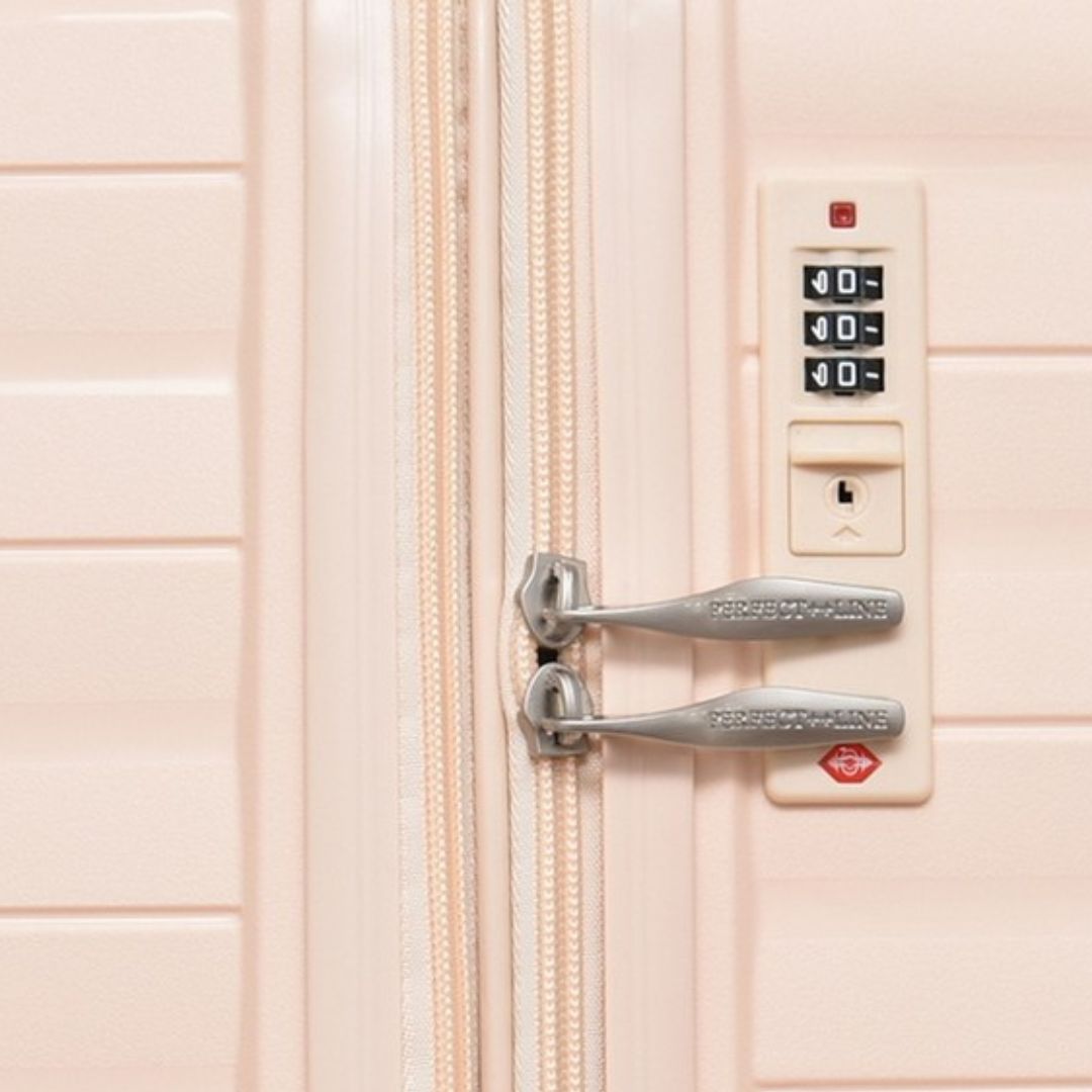 SET DE 3 TROLERE RIGIDE DIN POLIPROPILENĂ CU GEANTĂ