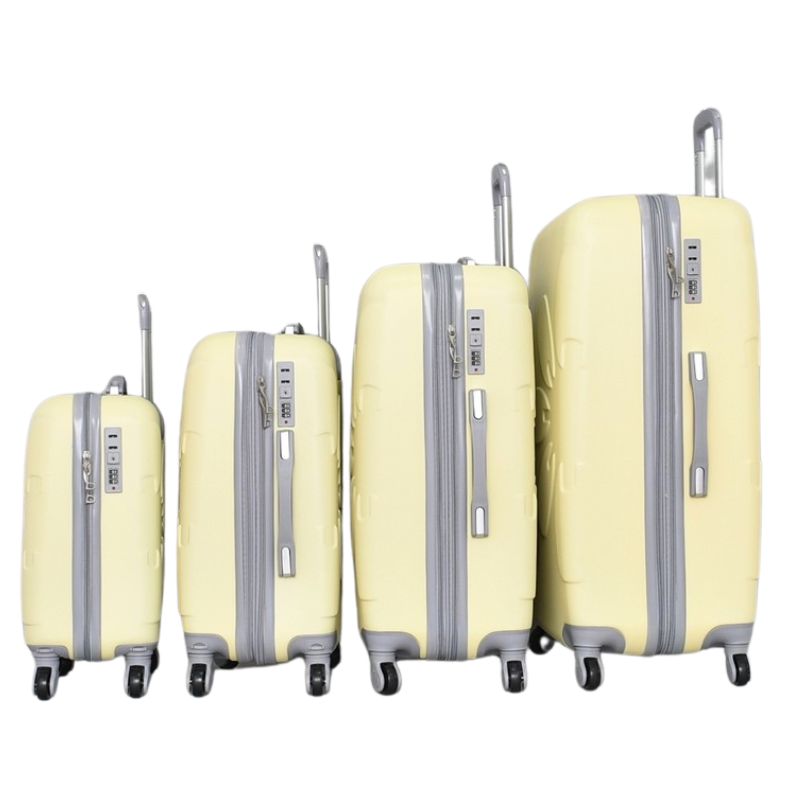 SET DE 4 TROLERE DE CALATORIE CU FLORI