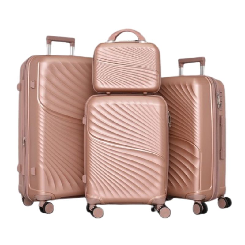 SET DE TROLERE RIGIDE DIN POLIPROPILENĂ 4 ÎN 1