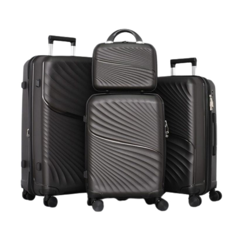 SET DE TROLERE RIGIDE DIN POLIPROPILENĂ 4 ÎN 1