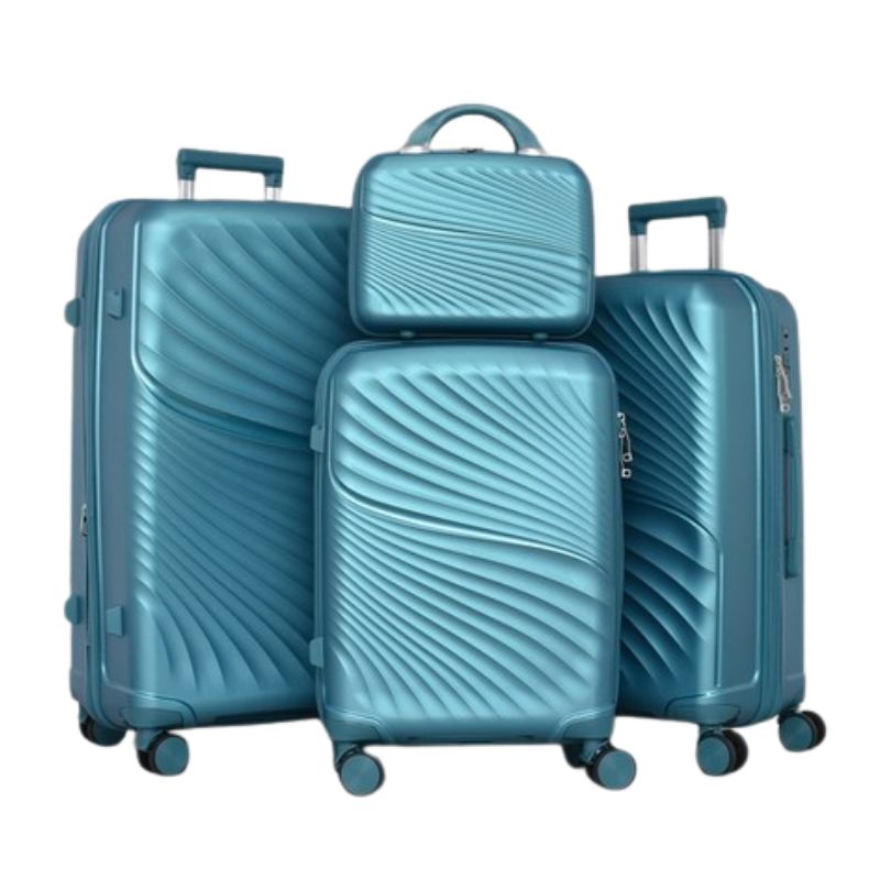 SET DE TROLERE RIGIDE DIN POLIPROPILENĂ 4 ÎN 1