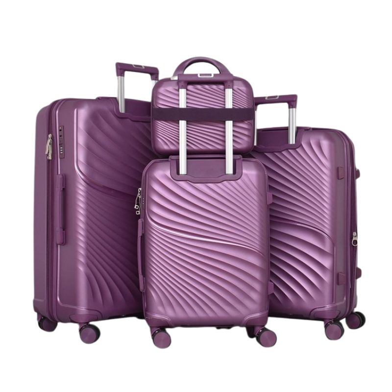 SET DE TROLERE RIGIDE DIN POLIPROPILENĂ 4 ÎN 1