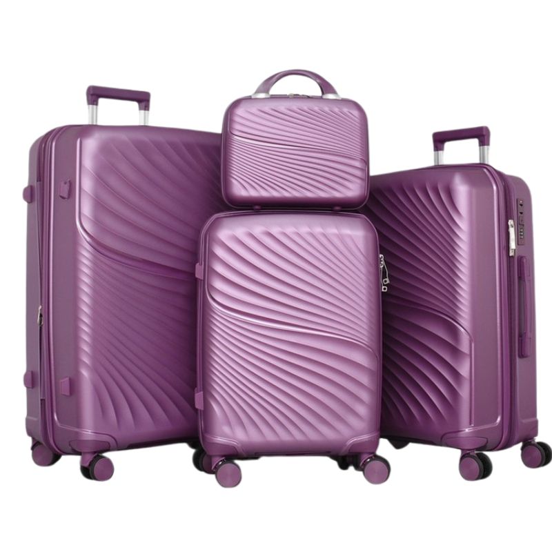 SET DE TROLERE RIGIDE DIN POLIPROPILENĂ 4 ÎN 1