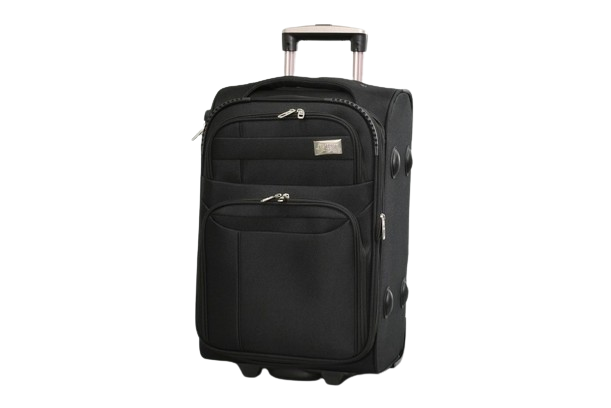 TROLER DE CĂLĂTORIE DIN TEXTIL 55 CM.