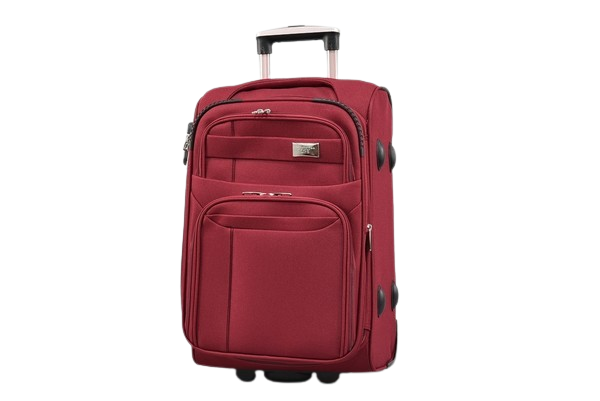 TROLER DE CĂLĂTORIE DIN TEXTIL 55 CM.