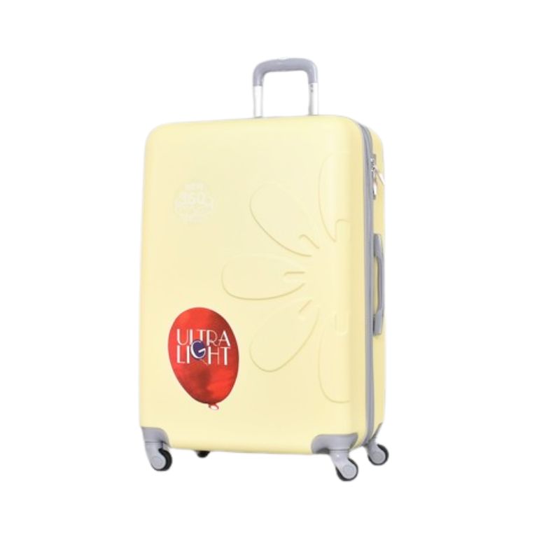 TROLER DE VOIAJ MARE CU FLOARE 77 CM