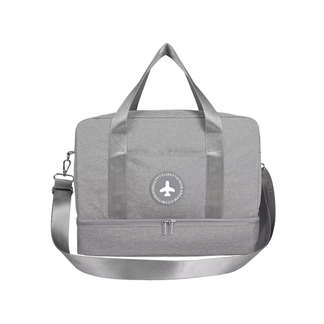 GEANTĂ PENTRU BAGAJE DE MÂNĂ 40X30X20 CM CU COMPARTIMENT PENTRU PANTOFI