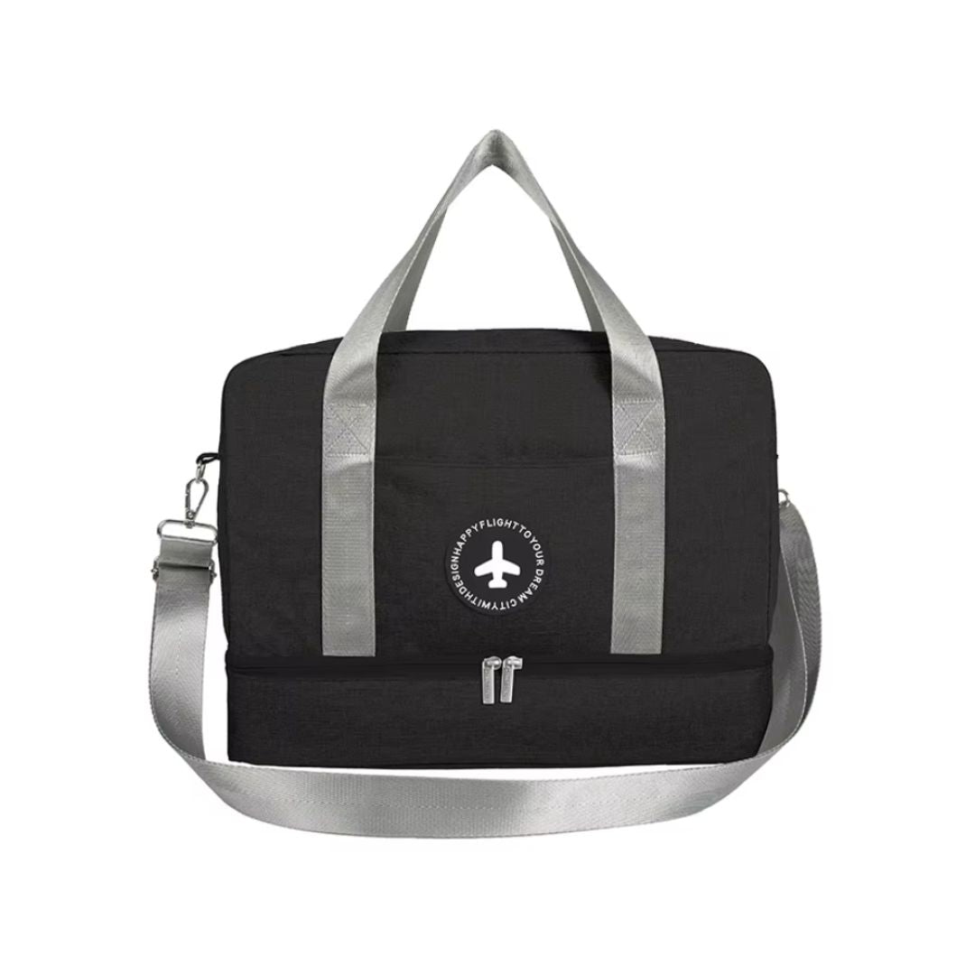 GEANTĂ PENTRU BAGAJE DE MÂNĂ 40X30X20 CM CU COMPARTIMENT PENTRU PANTOFI