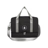 GEANTĂ PENTRU BAGAJE DE MÂNĂ 40X30X20 CM CU COMPARTIMENT PENTRU PANTOFI – Negru