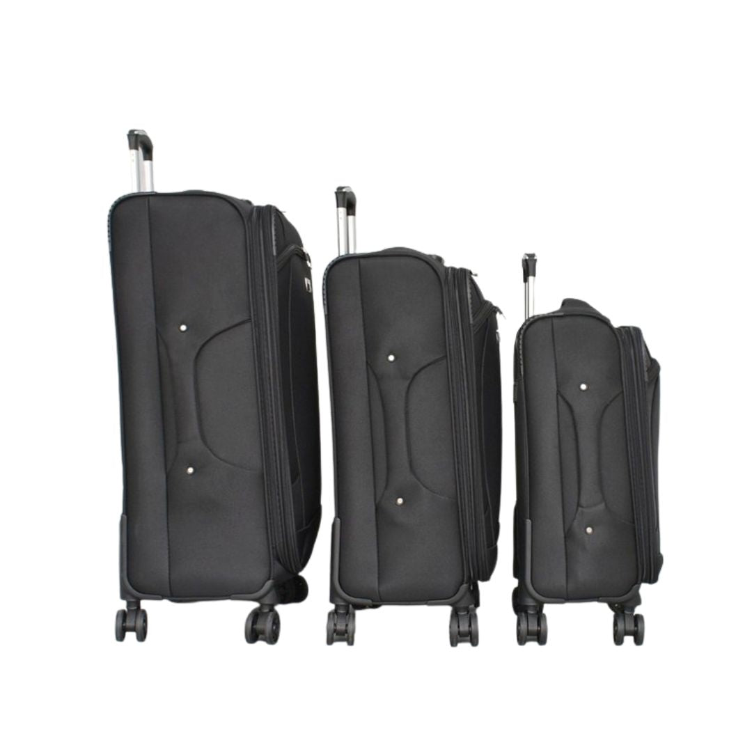 SET-3-VALIZE-TEXTILE-CU-4-ROTI-SI-EXTENSIUNE-NEGRU