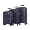 SET DE 3 TROLERE DIN POLIPROPILENĂ – Albastru inchis