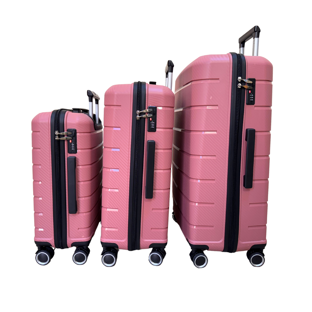 SET DE 3 TROLERE RIGIDE DIN POLIPROPILENĂ