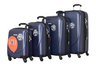 SET DE 4 TROLERE DE CALATORIE – Albastru