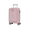 TROLER CABINĂ 55X36X21 CM CU BUZUNAR FRONTAL ȘI LAPTOP 15.6”, POLIPROPILENĂ – Roz