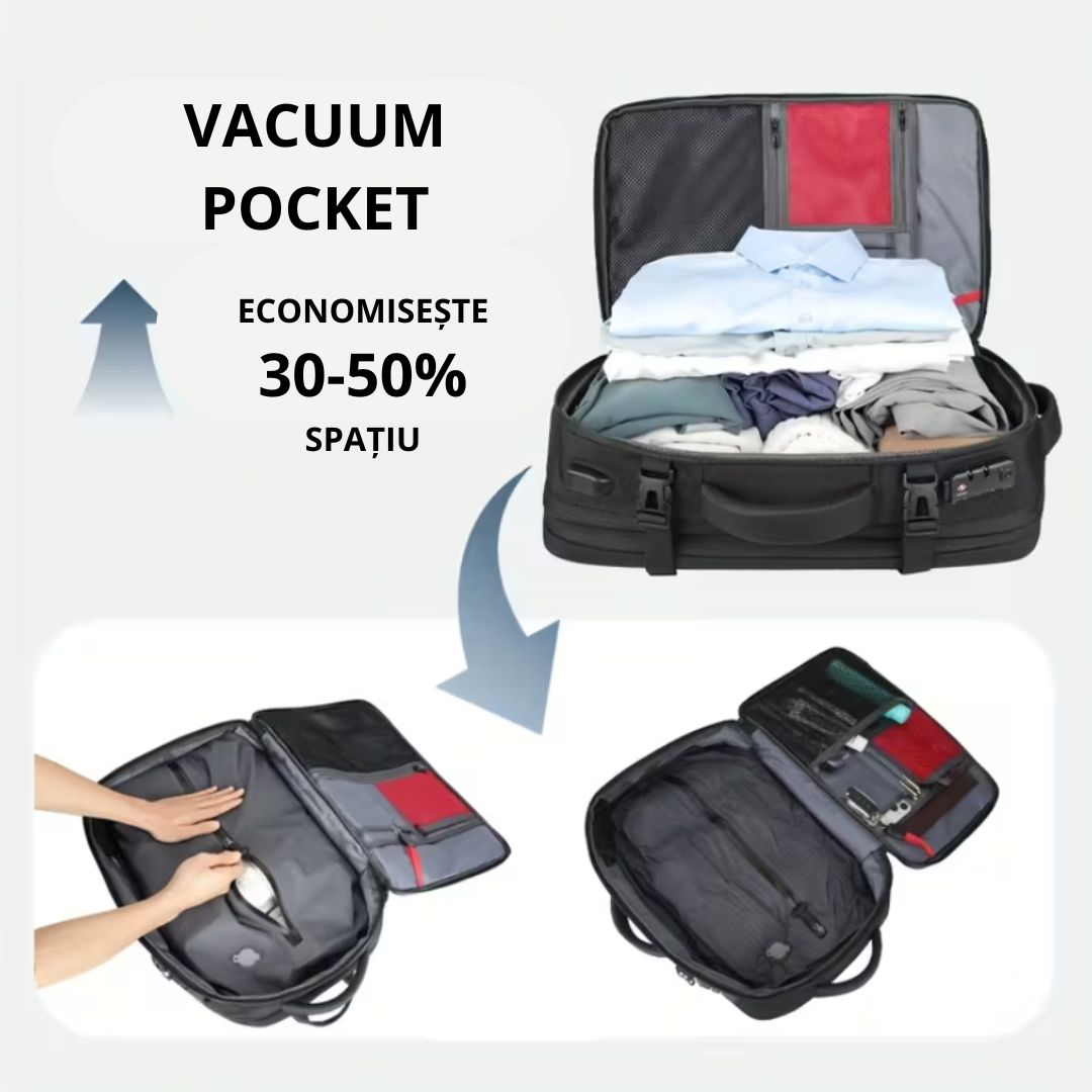 VacuumX - RUCSAC CU SISTEM DE VIDARE