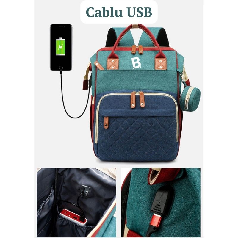 RUCSAC MULTIFUNCȚIONAL PENTRU MAME