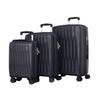SET DE 3 TROLERE RIGIDE DIN POLIPROPILENĂ 16“ 20“ 24“ – Albastru