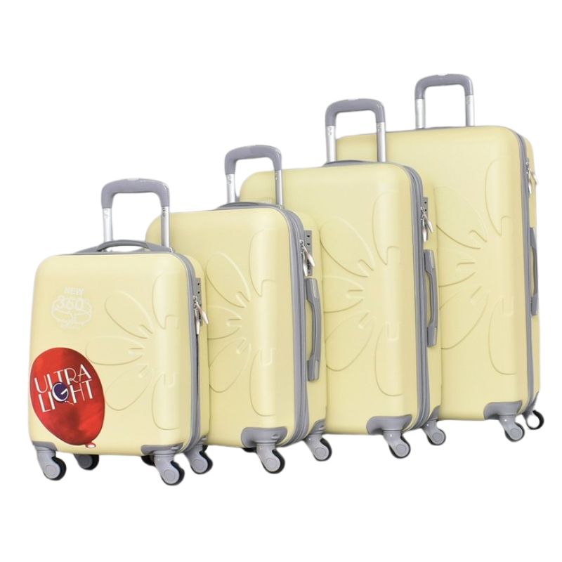 SET DE 4 TROLERE DE CALATORIE CU FLORI