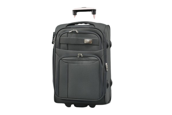 TROLER DE CĂLĂTORIE DIN TEXTIL 55 CM.
